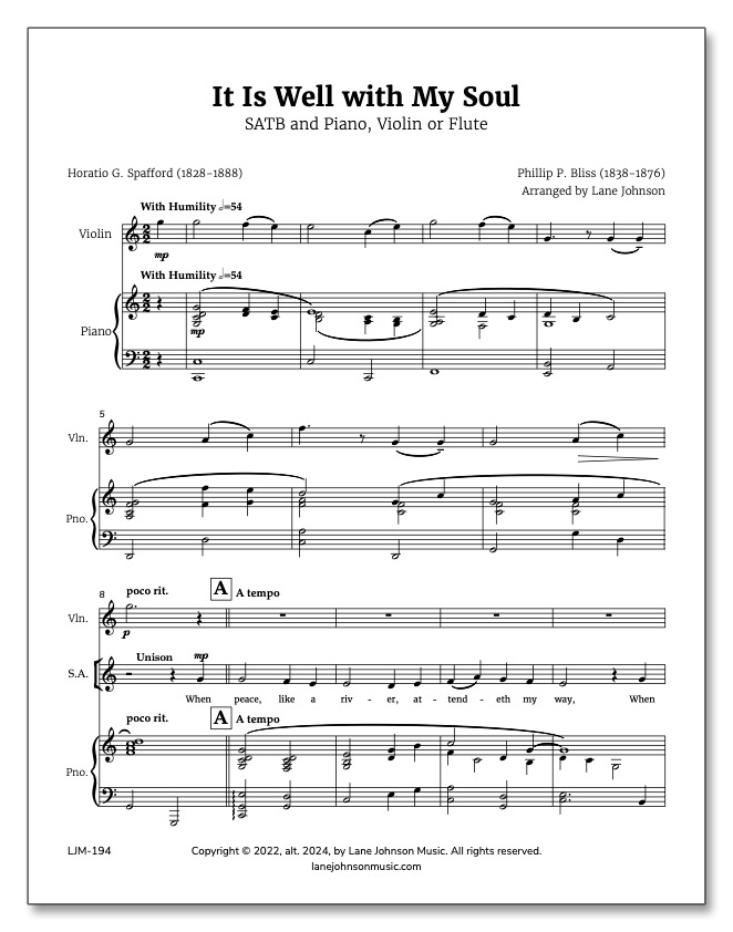 It Is Well with My Soul